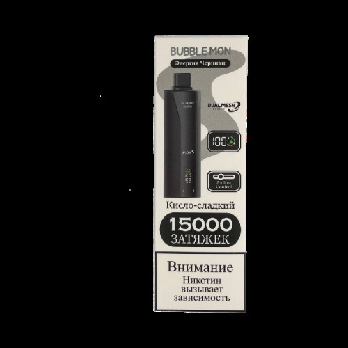 Bubble Mon Booster P-15000 Энергия черники