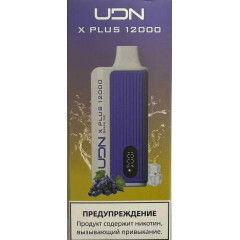 Электронная сигарета UDN X Plus 12000 Виноград лёд